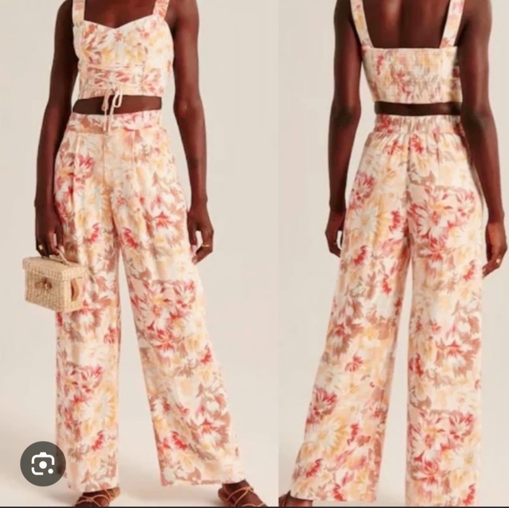 Abercombie s top and xs pant - set co-ord